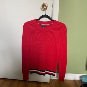Tommy Hilfiger red sweater